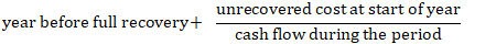 Replace Payback Period